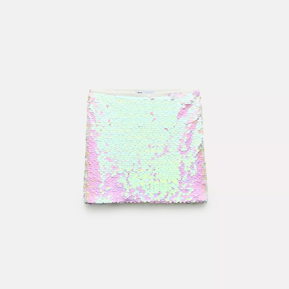 Zara -  Sequin Mini Skirt